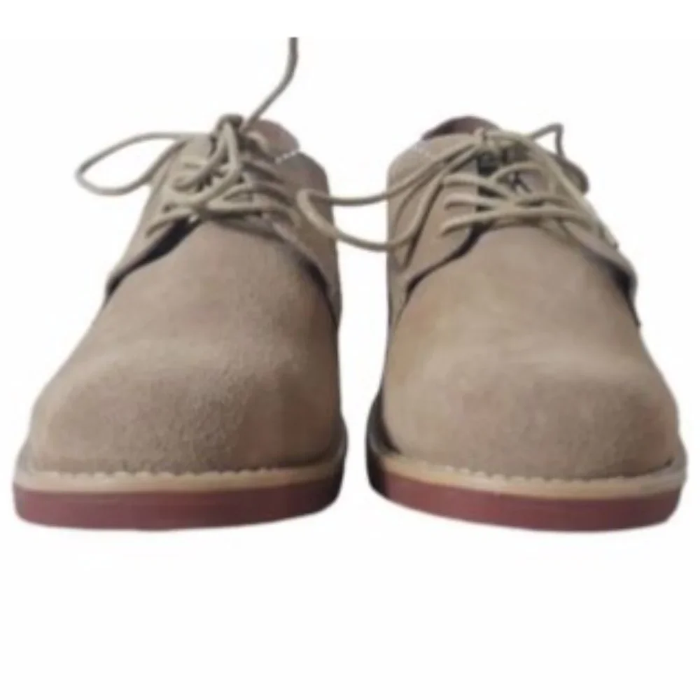 Classroom School Uniform Oxford Shoes Youth Size 9.5 Tan Lace up "Bucky" - Picture 3 of 10